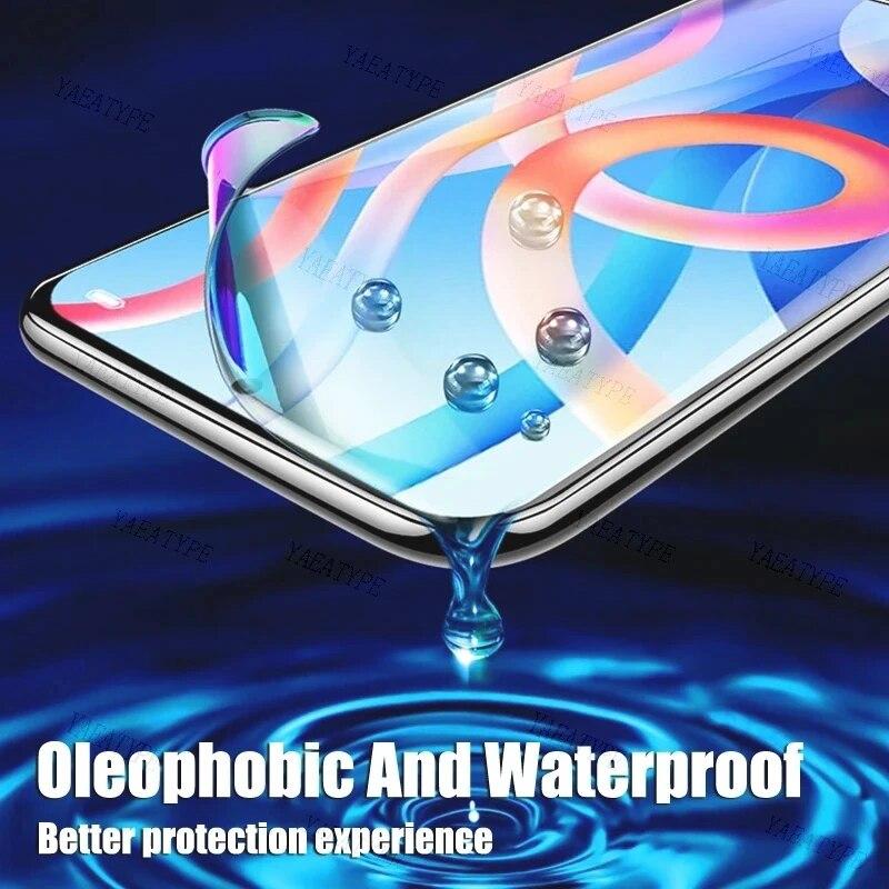 5PCS Hydrogel Film For Poco F5 F4 F3 X5 X4 X3 GT M5S M6 Pro Screen Protector For Xiaomi 13T 12T 11T Black Shark 5 4 Pro