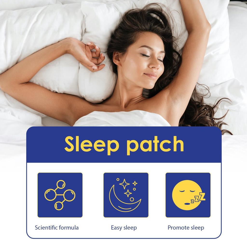 48Pcs Sleep Sticker Fast Long-Lasting Soothe Muscle Body Care Natural Safe Sleep Patch for Quality Rest