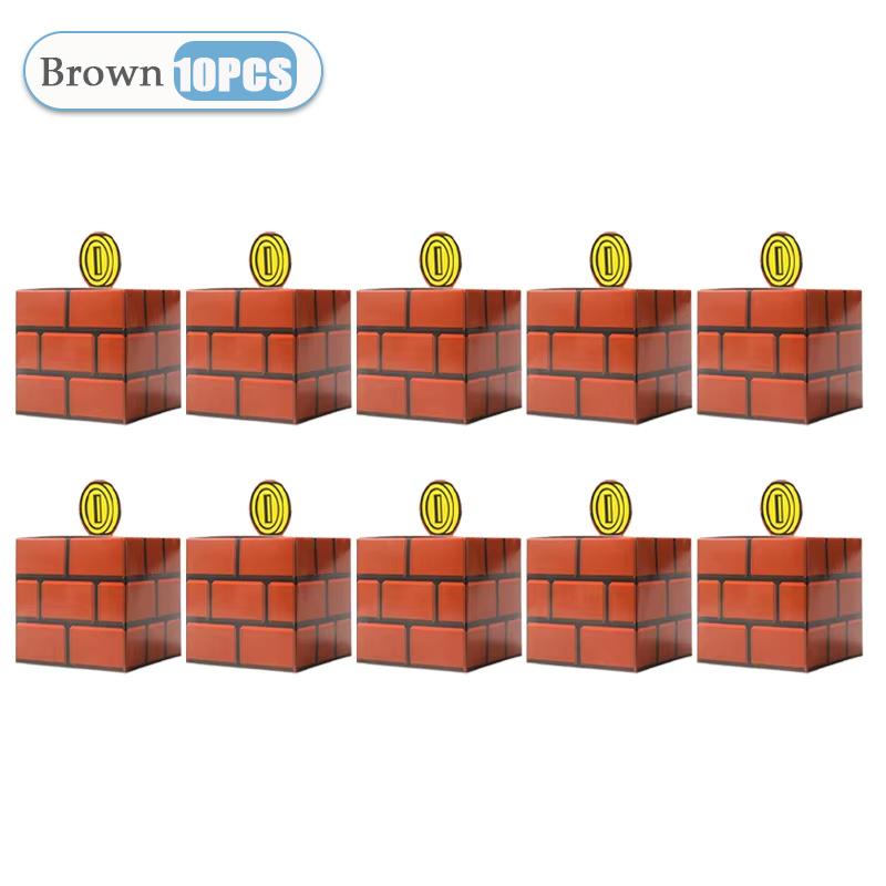 1-40 STÜCKE Fragezeichenblock Süßigkeiten Geschenkbox Geschenkbox Anime Süßigkeitenboxen Geburtstagsfeier Dekoration Kindergeschenk Verpackungsbeutel Gastgeschenktüte Box