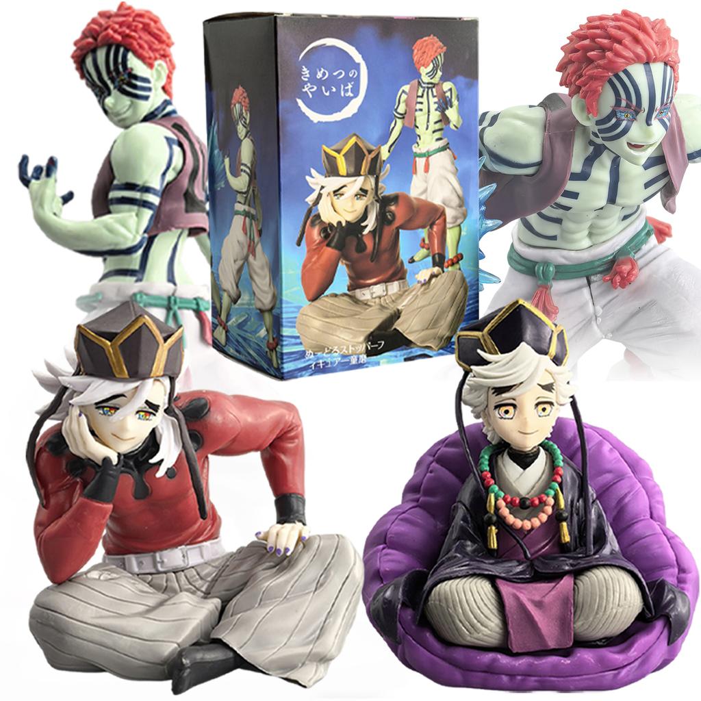 NEU! Anime Demon Slayer Akaza Douma Premium Chokonose Nudelstopper Anime Figur Actionfiguren Sammlung PVC Modell Spielzeug Geschenk