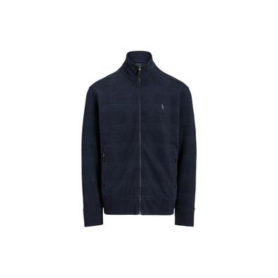 Polo Ralph Lauren FW23 Однотонная вязаная куртка с вышивкой логотипа Мужские куртки Темно-синий MNPOKNI16823155-410