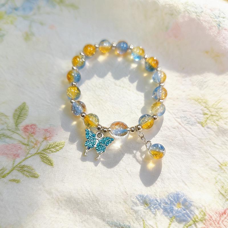 Crystal Daisy Burst Bracelet - Sweet Floral Design, Niche High-End Cross-Border Bestseller