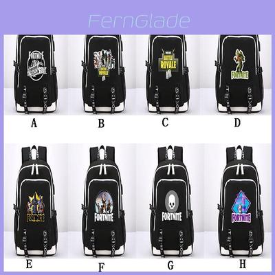 Ps4 Game Fortnite Backpack Book Bag Anime Shoulder Bags Men Women Travel Bags