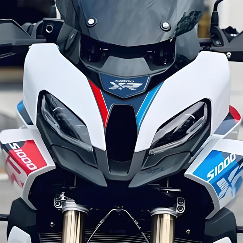 3D Gel Front Fairing Stickers Fit BMW S1000XR 2020-2025 Waterproof Vinyl Anti-Scratch Frost Resistant Motorcycle Modification Protector Decal Kit