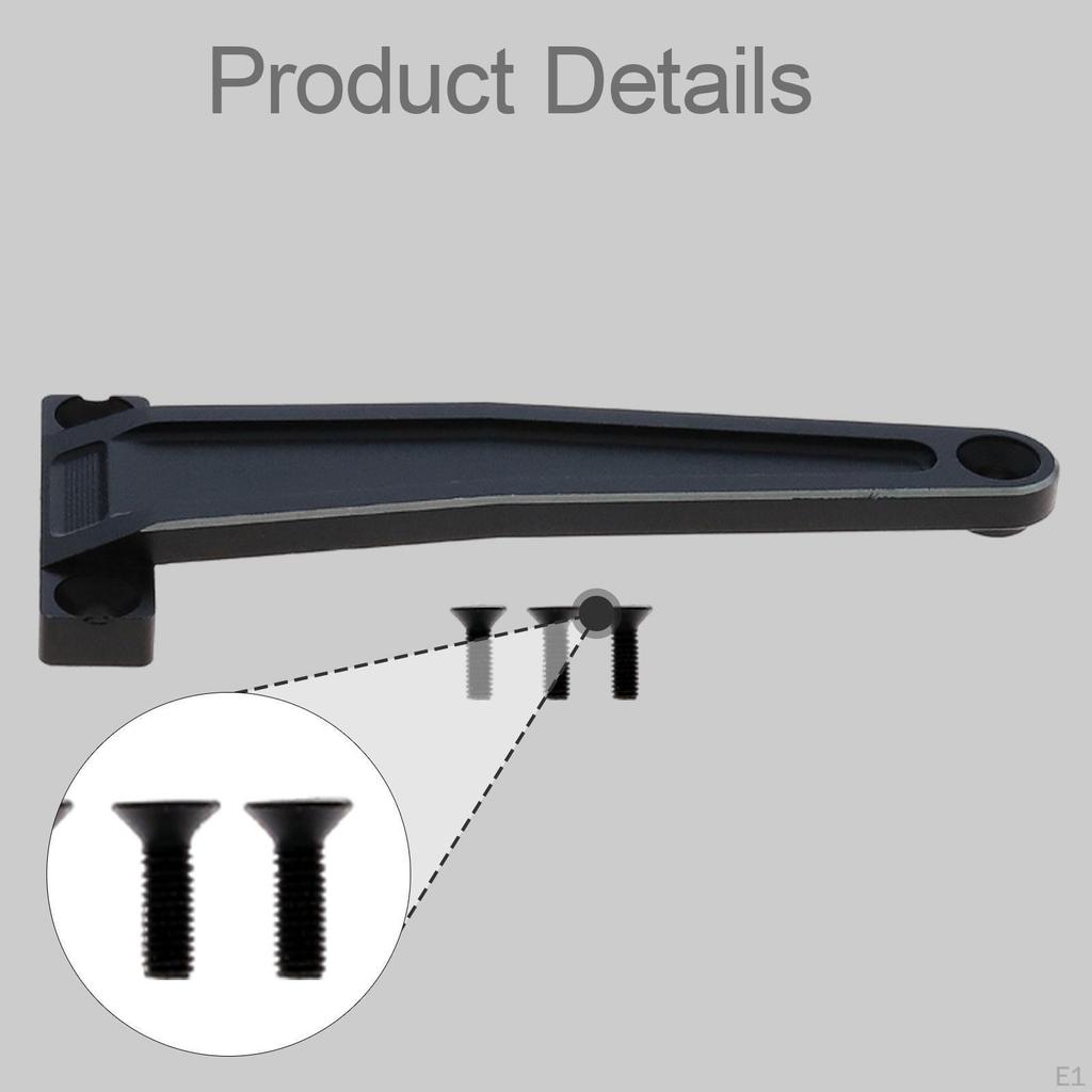 RC Car Forearm Bracket Chassis Connector Plate Stable Performance Replace Parts Aluminum Alloy for