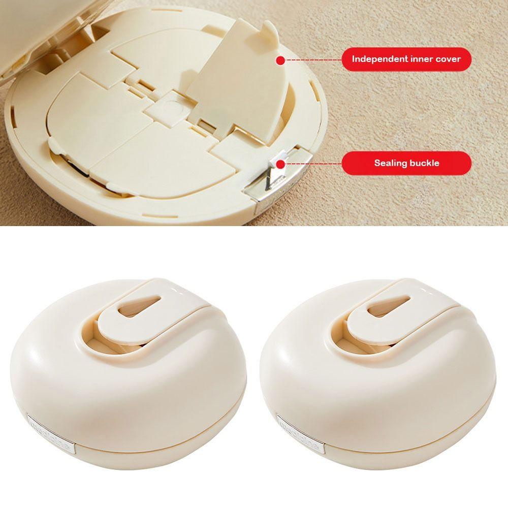 Dustproof Pill Cutter Splitter Multi-layer Moisture-proof Pill Storage Box Portable Easy To Use Pill Organizer for Small Pills