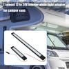 High Efficiency White LED Lighting Kit 12 To 24V Voltage ABS Strong Housing Simple Installation for Camping Interior