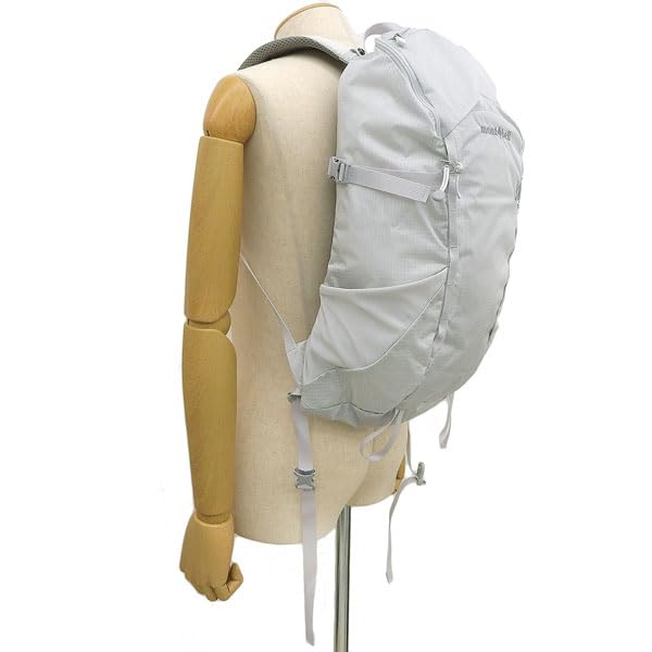 Montbell Denali Pack 20 Nylon Backpack, Men's and Women's, 1133125, A4 Compatible (White (WT))