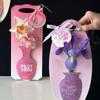 5PCS Hand-Held Single Flower Packaging Box Handbag Flower Paper Bag  Mother's Day