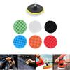 6inch Sponge Polisher Waxing Buffing Disc Pads Wool Polishing Wheel Tool Kit