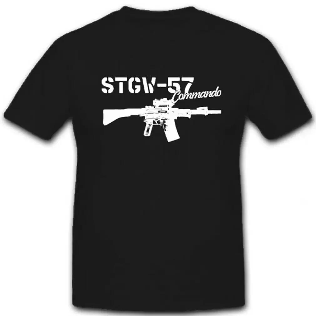 

Swiss Stgw 57 Assault Rifle TShirt 100 Cotton ONeck Summer Short Sleeve Casual Mens Tshirt Size S3XL S