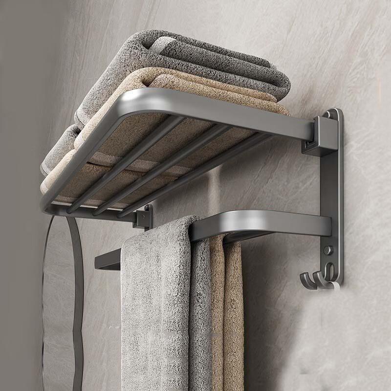 MDNG Thickened Folding Towel Rack