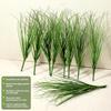 10 PCS Artificial Plants Onion Grass, Faux Shrubs Wheat Grass Greenery Stems Onion Grass-Greenery Faux Greenery Stems for Home Decor, Fake Tall