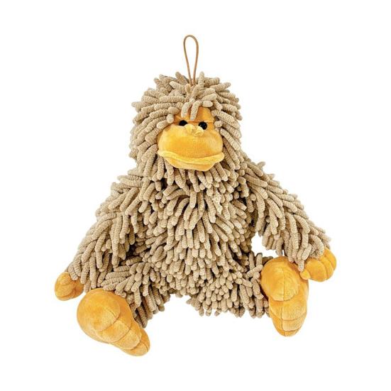 Gorilla Doll Hand Towel Chenille Fuzzy Animal Decorative Towel Absorbent Cute