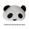 Lovely Panda Hair Clip Plush Kids Hair Pin Make Up Hairpin Multipurpose Hairclip Hair Accessories with Brooch