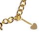 BONBEAU Heart Smile Bold Curve Chain Bracelet