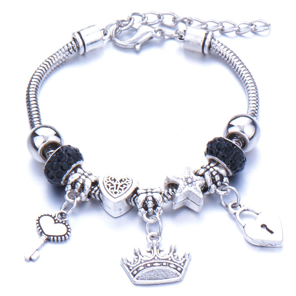 Süßes Haustier-Thema Tieranhänger Armband mit Zinklegierung Hummerverschluss Modeschmuck