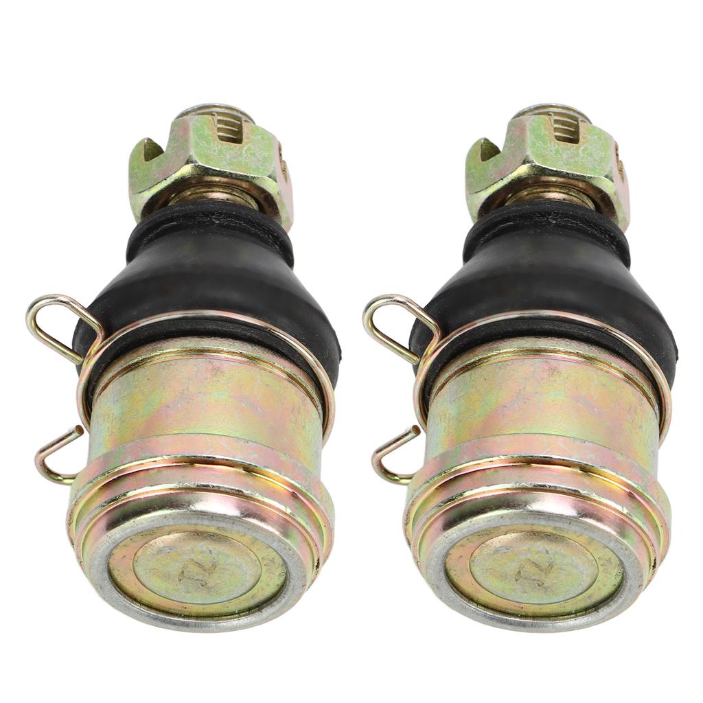 14mm Bolt Tie Rod Ends Ball Joints with Rubber Bushings Steel Alloy for 150cc 250cc Quad Dirt Bike