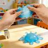 Water Splash Ball Squeeze Toy, Anxiety Relief Clear Stress Ball, Soft Stretchy Ball Sensory Fidget Toy for Kids Adults