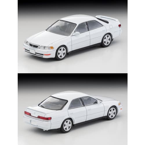 Tomytec Tomica Limited Vintage Neo 1/64 Scale LV-N299a Toyota Mark II 2.5 Tourer V White 1998 Model (Finished Product)