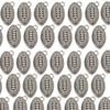 Set of 100 Zinc Alloy Sports Pendants Rugby Jewelry Supplies Bracelet Pendants Present for Jewelry Craft Enthusiasts