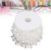 1pcs Clear Crystal Crystal Beads Chain Adjustable Length Acrylic Beads Chain  Sewing Craft