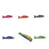 6pcs Japanese Boys Day Windsock Carp Flag Wind Streamer Fish 55cm