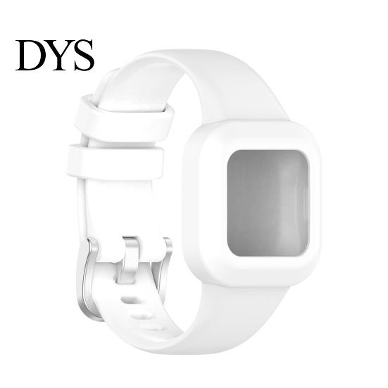 Silicone Watch Band One-piece Soft Wrist Bracelet Replacement Strap Watchband for Garmin Fit JR3/Vivofit Jr.3