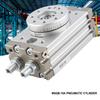 15mm Rotary Pneumatic Cylinder MSQB 10A 0 60 degrees C