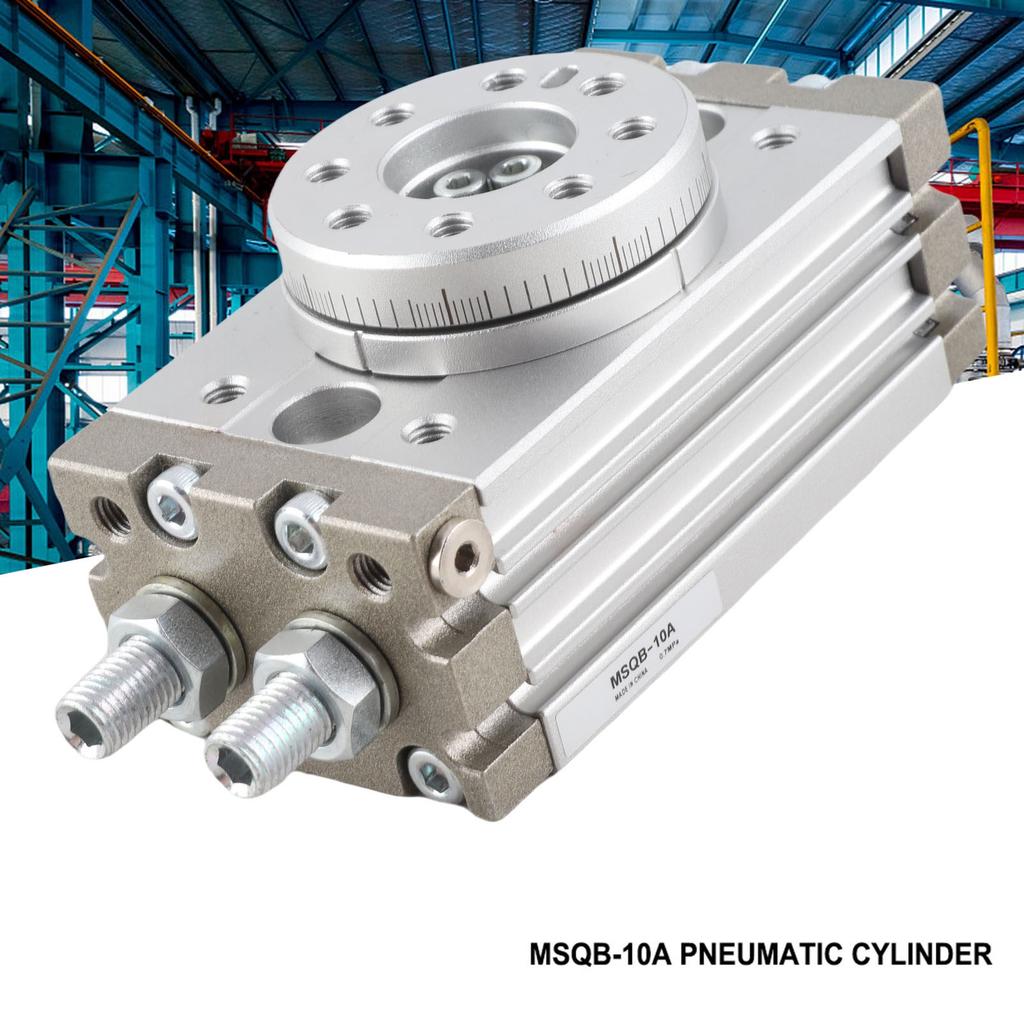 15mm Rotary Pneumatic Cylinder MSQB 10A 0 60 degrees C