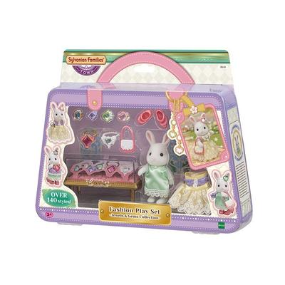 Sylvanian Family Fashion Coordination Town Girl Series Jewel Collection Set 5647, 1 Set, Korean Popular Toys