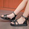 Girls sandals fashion Korean version of the soft-soled open-toed rhinestone student beach shoes