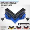 Woodworking Right-Angle Clamp - Corner Clamp for Securing Panels-Right-angle Clamp for Tightening Operations - Woodworking Tool