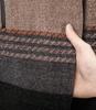 Men's Warm Chenille Half-High Collar Zipper Sweater - Velvet Knitwear for Autumn/Winter