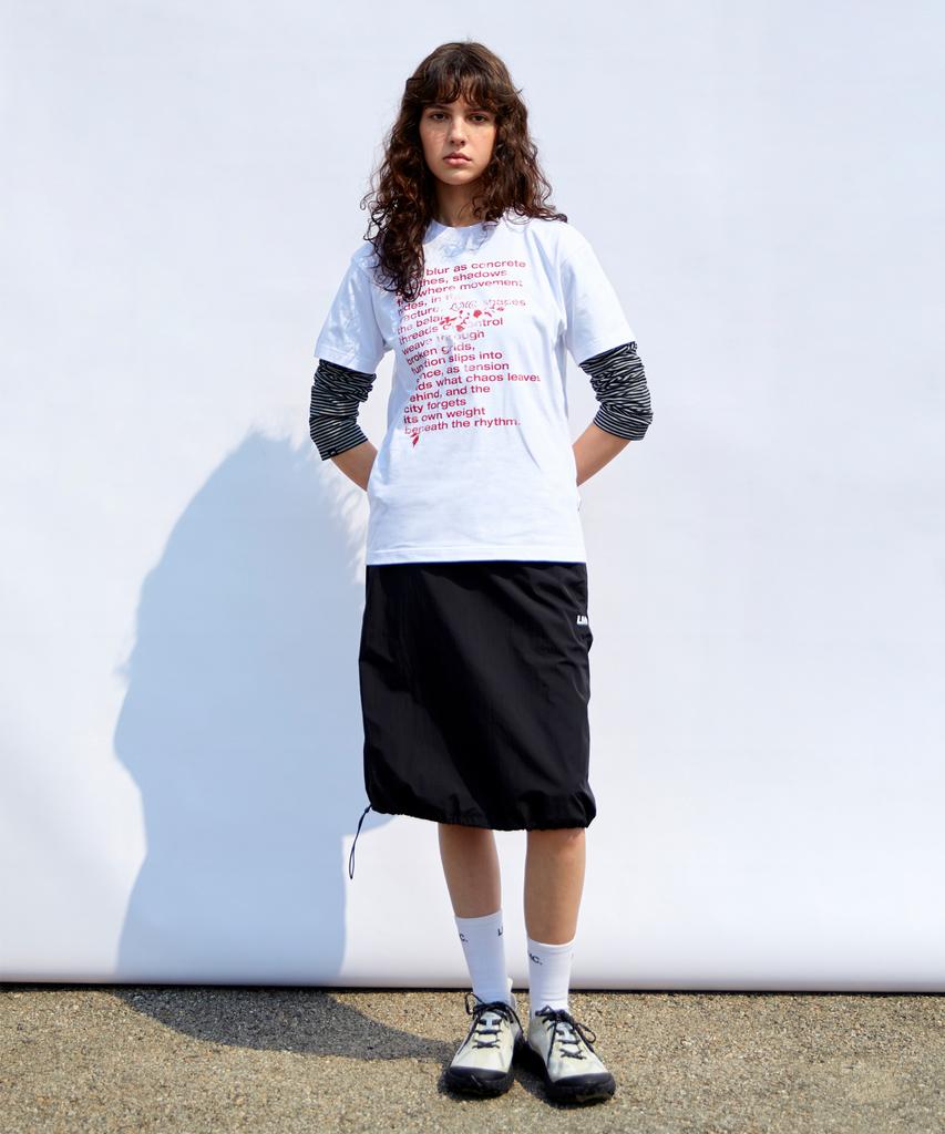 LMC Vintage Lettering Tee White