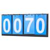 4?Digit Anzeigetafel Sport Wettkampf Punktezähler für Tischtennis Basketball Badminton Blau