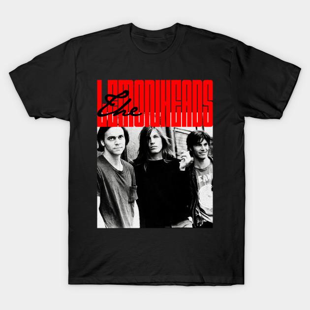 

Men Black Print T-shirt The Lemonheads -- Aesthetic Fan Art Design No-Cut Transfer Paper Print Cotton Tshirt M чорний