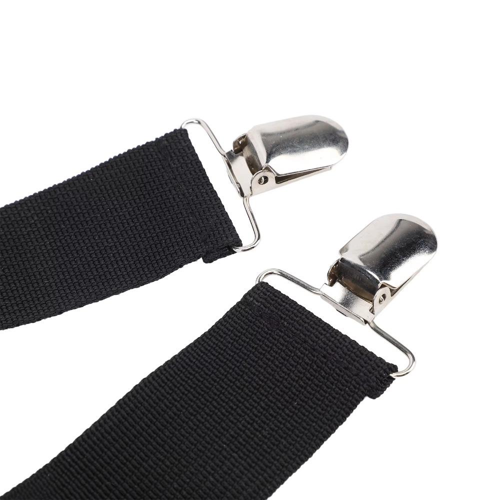 2Pcs Set Black Pants Wearing Assist Clip Adjustable Trouser Pulling Helper Pregnant Women