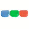 Premium Clear Denture Case Durable Plastic, Odorless Personal Care Accessory for Travel & Storage