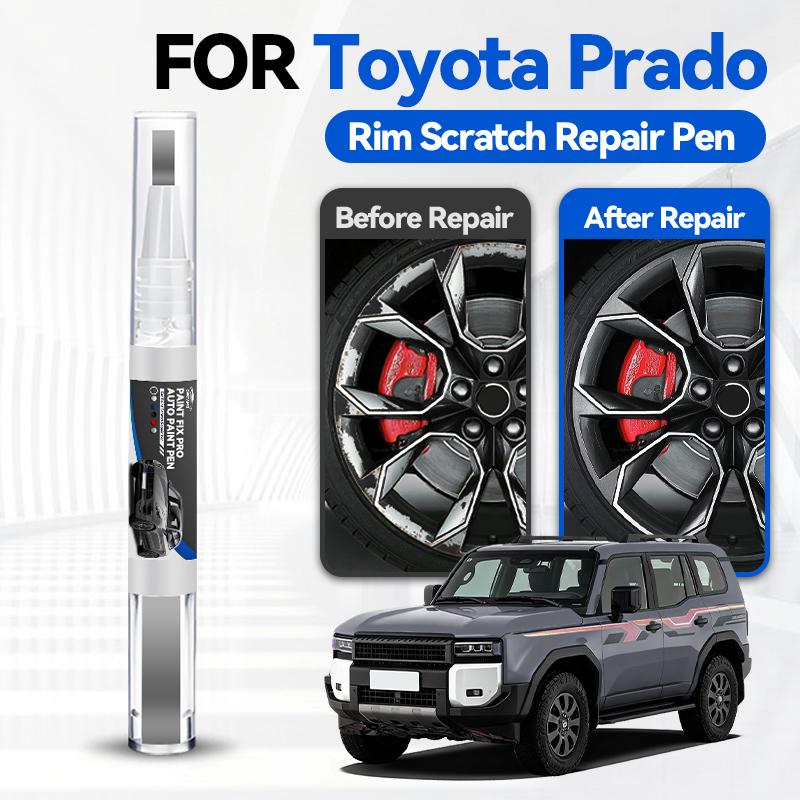 Purpose Vehicle For Toyota Prado 1996-2025 J120 J250 Paint Repair Pen Touch Up Scratch Remover DIY Auto Accessories Black White