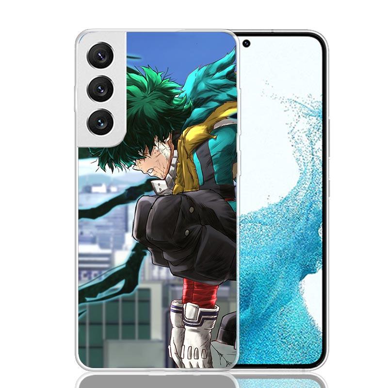 Midoriya Izuku Deku MHA My Hero Phone Case For Samsung Galaxy S26 S25 Edge S24 S23 FE S22 Ultra S21 Plus S20 + Fundas Cover Coqu