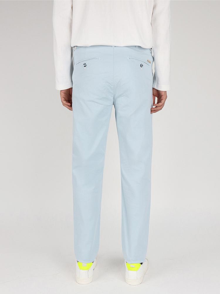 IKALOOK Regular Fit Ss Washed Spandex Men'S Pants Bpt105