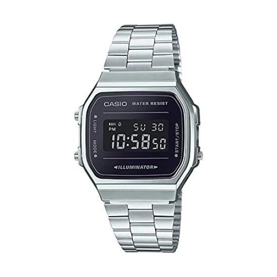 Casio Vintage Digital Watch A168WEM-1 Unisex