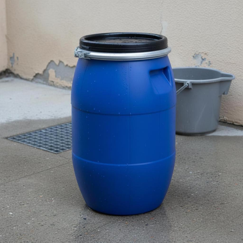 Plastic Fermentation Barrel Spill-Resistant 50L HDPE Sturdy Duty