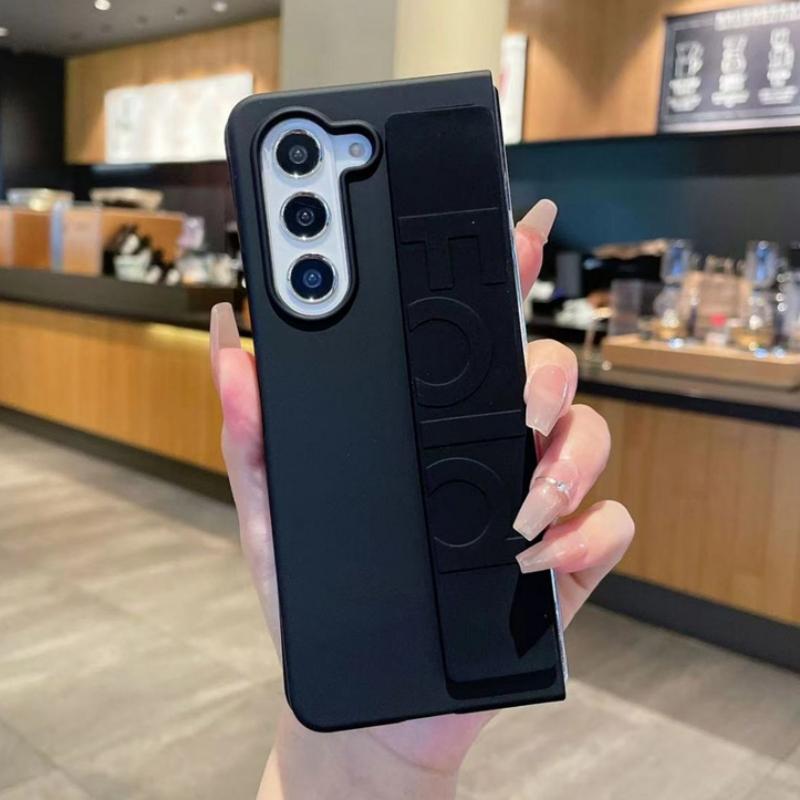 

Ультратонкий матовый силиконовый чехол-ремешок для Samsung Z Fold 6 ZFold5 zFold4 Fold3 5G складной роскошный ударопрочный жесткий задний чехол For Samsung Z Fold 6