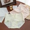 Girls Spring and Summer New Simple Sweet 10A Antibacterial Extended Comfortable Breathable Briefs