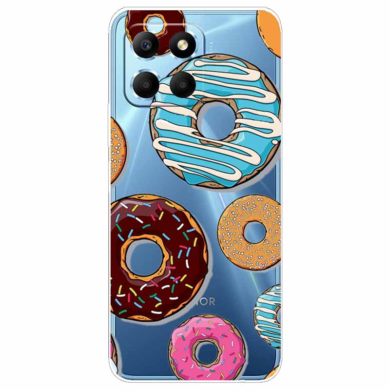 For Honor X6 Case HonorX6S Transparent Soft TPU Silicon Phone Cover For Huawei Honor X6S 2022 Case 6.5 Inche VNE-LX1 Clear Funda
