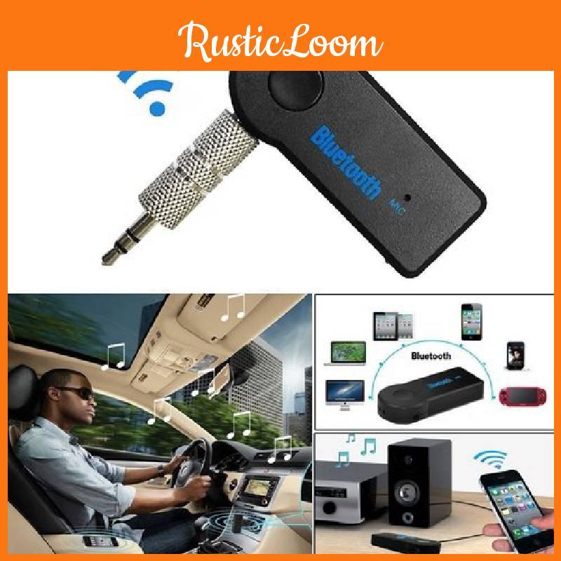 Auxiliary Bluetooth Receiver Wireless Adapter For Car Audio System