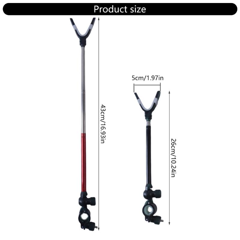 Compacts Telescopic Fishing Rod Holder Durability Fishing Rod Stand for Convenient Storage and Transport