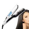 New Steam Electric Ceramic Hair Straightener 2-in-1 Straightening & Curling Iron | Fast Styling for Wet & Dry Hair